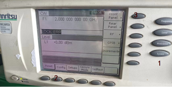 安立MG369和6869系列信號源液晶調(diào)節(jié)